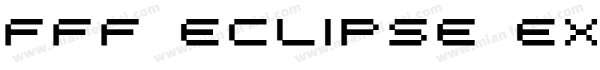 FFF Eclipse Extended字体转换